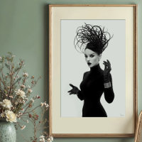 Verschleiertes Mysterium: Monochrome Avantgarde-Gl