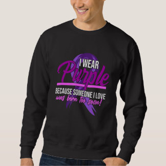 Verschleiß Lila für Frühreife Sweatshirt