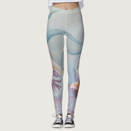 Verschließungen auf benutzerdefinierten Print-Legg Leggings