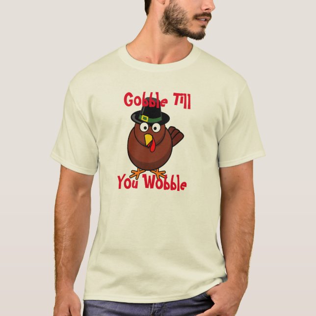 verschlingen Sie Wobble T-Shirt (Vorderseite)