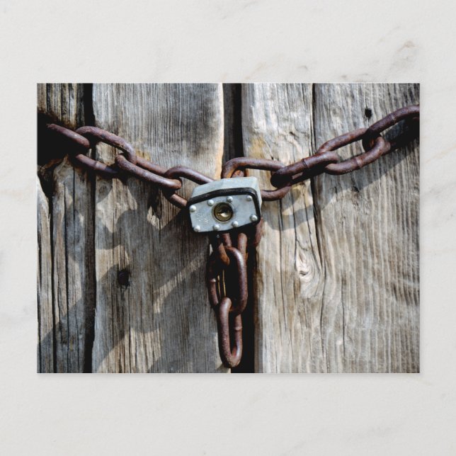 verschlossen postkarte (Vorderseite)