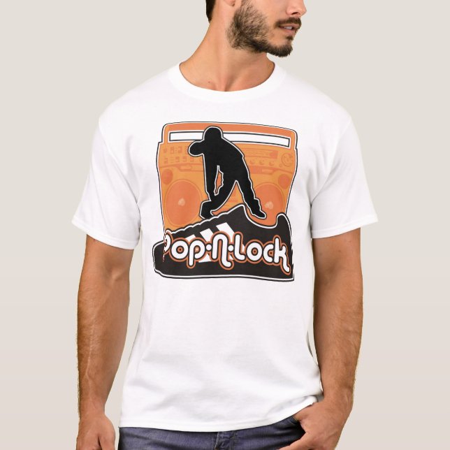Verschluss-Shirt des Pop-n T-Shirt (Vorderseite)