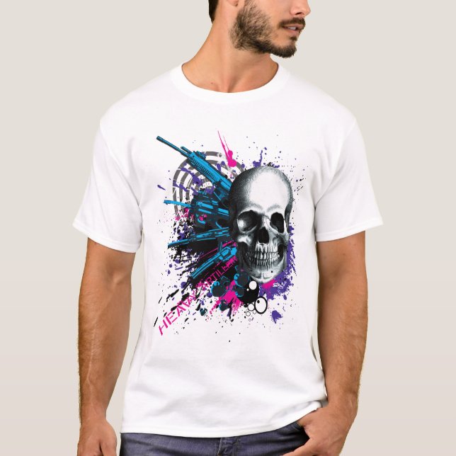 Verschluss-und Lasts-Männer T-Shirt (Vorderseite)
