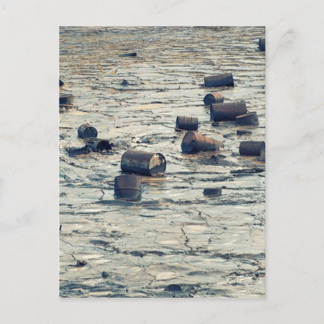 Verschmutzung Postkarte (Vorderseite)