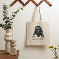 Verschmutzungswolke-Monster-Tote-Tasche