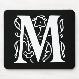 Verschnörkeltes M Mousepad