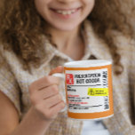 Verschreibung Kakao Personalisierte Custom Funny C Kaffeetasse<br><div class="desc">Dieses Design kann in dem Bereich personalisiert werden, der durch das Ändern des Fotos und/oder Textes zur Verfügung gestellt wird. Sie können auch angepasst werden, indem Sie auf Vorlage personalisieren klicken und dann auf die Schaltfläche klicken, um weitere Optionen anzupassen, um die Hintergrundfarbe zu löschen oder zu ändern, Text hinzuzufügen,...</div>