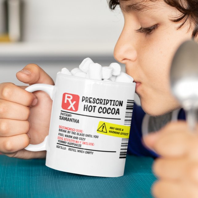 Verschreibung Kakao Personalisierte Custom Funny Kaffeetasse (Von Creator hochgeladen)