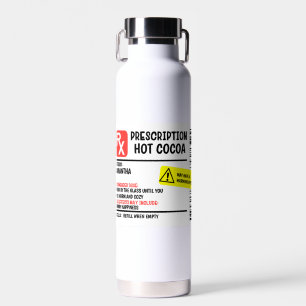 Verschreibung Kakao Personalisierte Custom Funny Trinkflasche