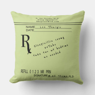 Verschreibung Pad - Sleepicillin von B. Ed Thyme M Kissen