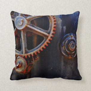 verschrobes modernes industrielles Kissen