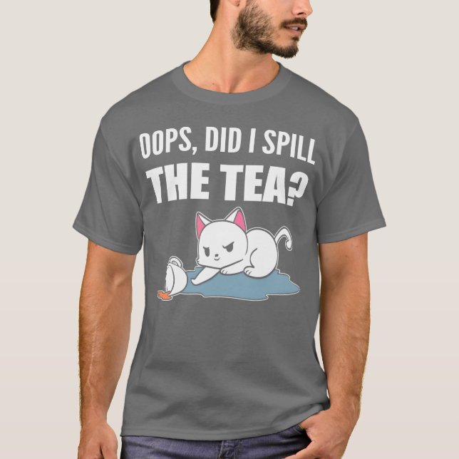 Verschütte Tee Lover Geschenk Familie (Vorderseite)