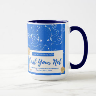 Verschütten Sie Ihre Net-Tasse, Kunst auf beiden  Tasse