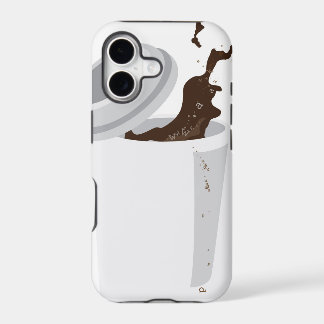 Verschütteter Kaffee iPhone 5 Hülle