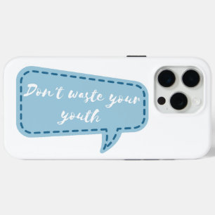 verschwende nicht deine Jugend Case-Mate iPhone Hülle