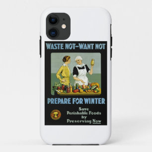 Verschwende nichts - Brauche nichts ~ Bereite dich Case-Mate iPhone Hülle