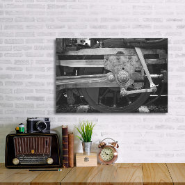 Verschwinden der Blues Leinwanddruck