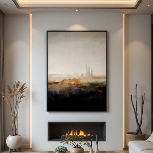 Verschwinden des Horizonts Poster