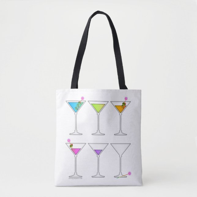 VERSCHWINDENDE MARTINI TASCHE (Vorderseite)