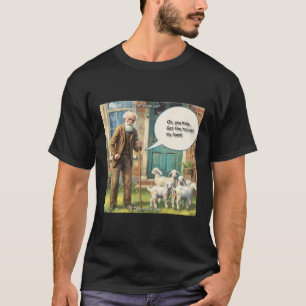 Verschwindet Von Meinem Rasen – Ziegen Edition Ric T-Shirt
