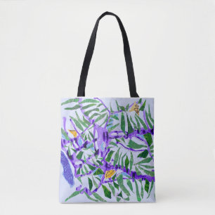Verschwörung von Violetten im Garten - Tasche