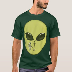 Verschwörung Wachstum Cartoon Spaß Avocado Astrona T-Shirt