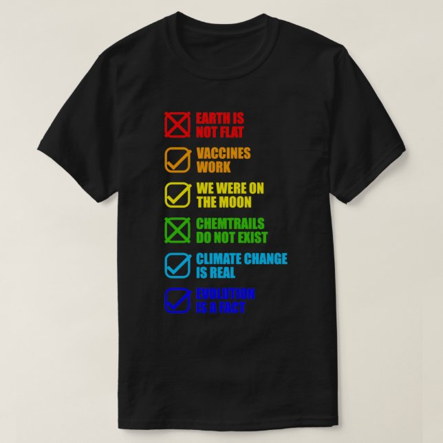 Verschwörungstheorie Parody Lie T-Shirt (Design vorne)