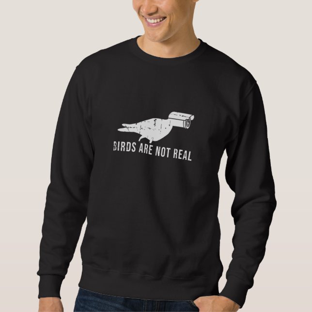 Verschwörungstheorie-Vogelkamera Sweatshirt (Vorderseite)