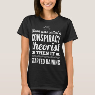 Verschwörungstheorie von Noahs Arche T-Shirt