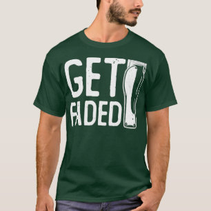 Verschwundene Funny Barber Quotes erhalten T-Shirt