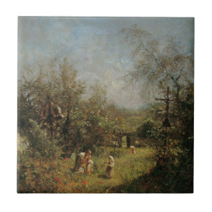 Verschwundener Friedhof in Goisern Fliese