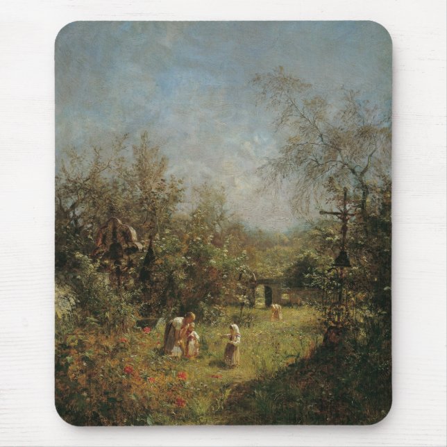 Verschwundener Friedhof in Goisern Mousepad (Vorne)