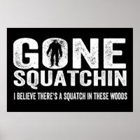 Verschwundener Squatchin (Distressed) Squatch in d