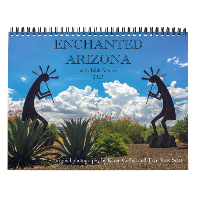 Verse der Landschaftlichen Fotografie in Arizona v Kalender (Titelbild)