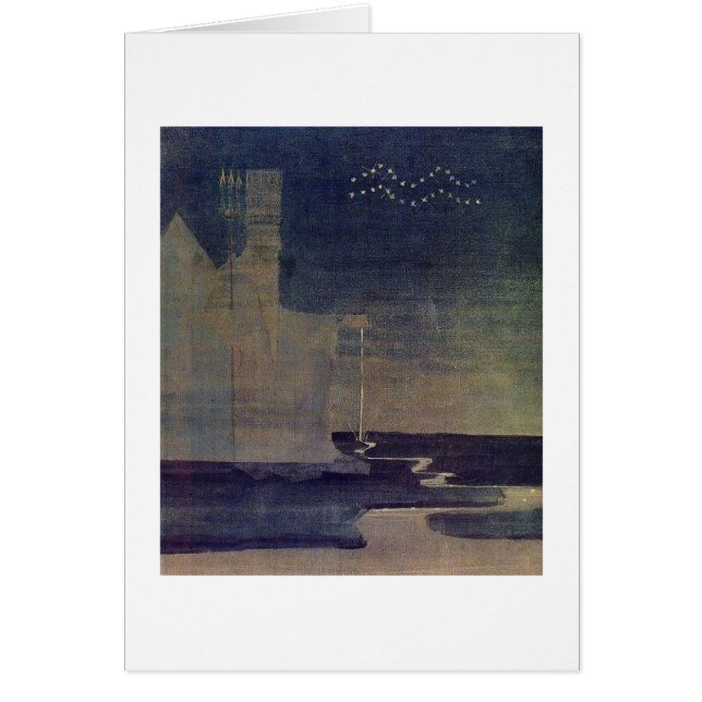 Verseau par M.K. Ciurlionis, 1907 (Devant)