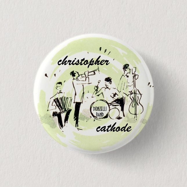 versehen Sie für den ozeanischen Knopf, Button (Vorderseite)