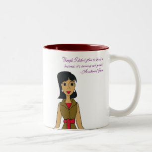 Versehentliche Jane Zweifarbige Tasse