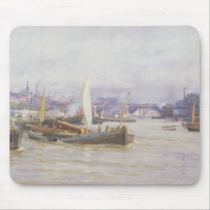 Versenden auf der Themse Mousepad
