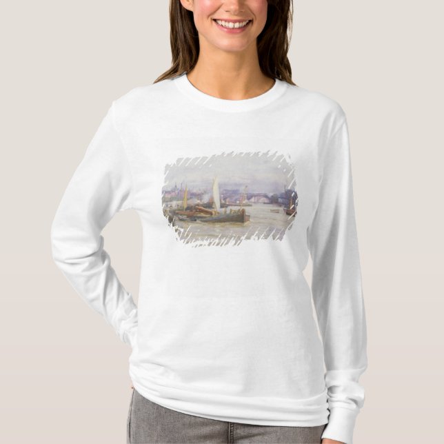 Versenden auf der Themse T-Shirt (Vorderseite)