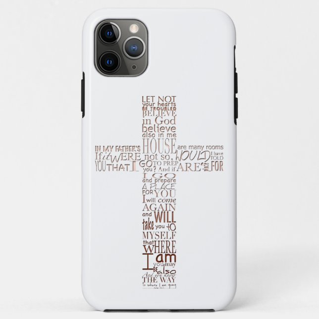 Versets bibliques du coque iphone John Copper (Dos)