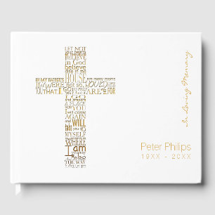 Versets de la Bible d'or de John 14 Mémoire Livre 