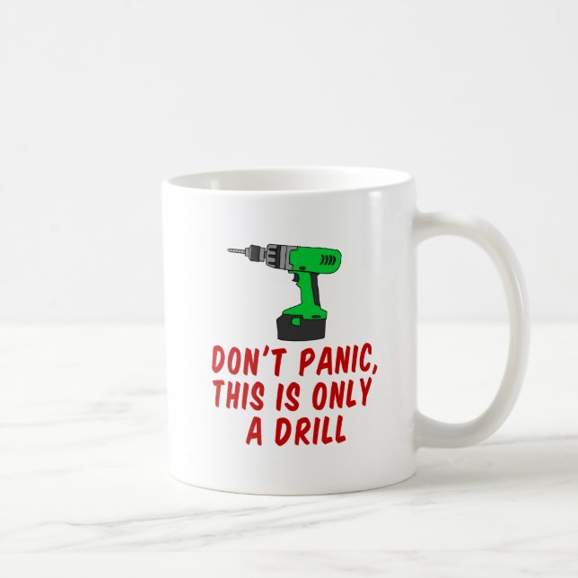 Versetzen nicht dieses ist nur ein Bohrgerät in Kaffeetasse (Rechts)