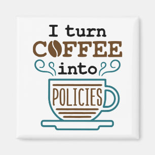 Versicherungs-Agent I: Kaffee in die Versicherungs Magnet