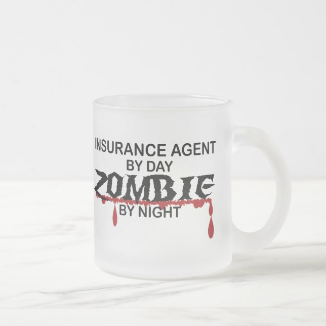 Versicherungs-Agent-Zombie Mattglastasse (Rechts)
