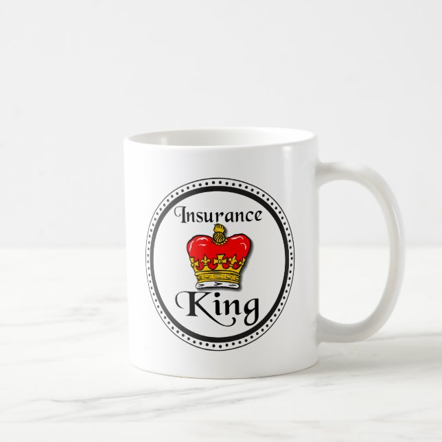 Versicherungs-König Kaffeetasse (Rechts)