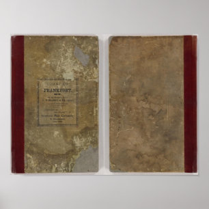 Versicherungskarten Frankfort, Kentucky Poster