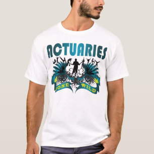 Versicherungsmathematiker wild gegangen T-Shirt