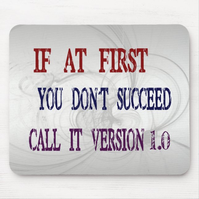 Version 1,0 mousepad (Vorne)