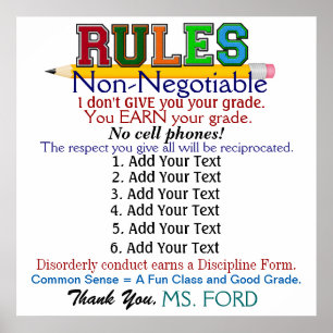 Version 4 Lehrerposter Poster