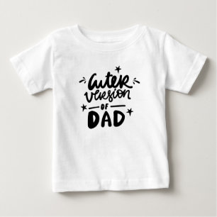 Version mignonne de T-shirt papa Funny Baby